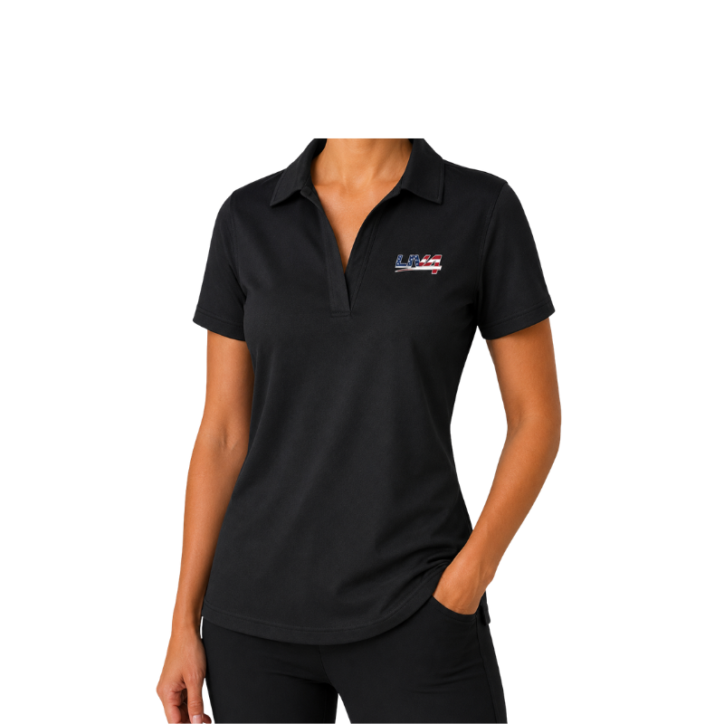 LIV 4 Patriotic Women's Performance Polo | UV Protection