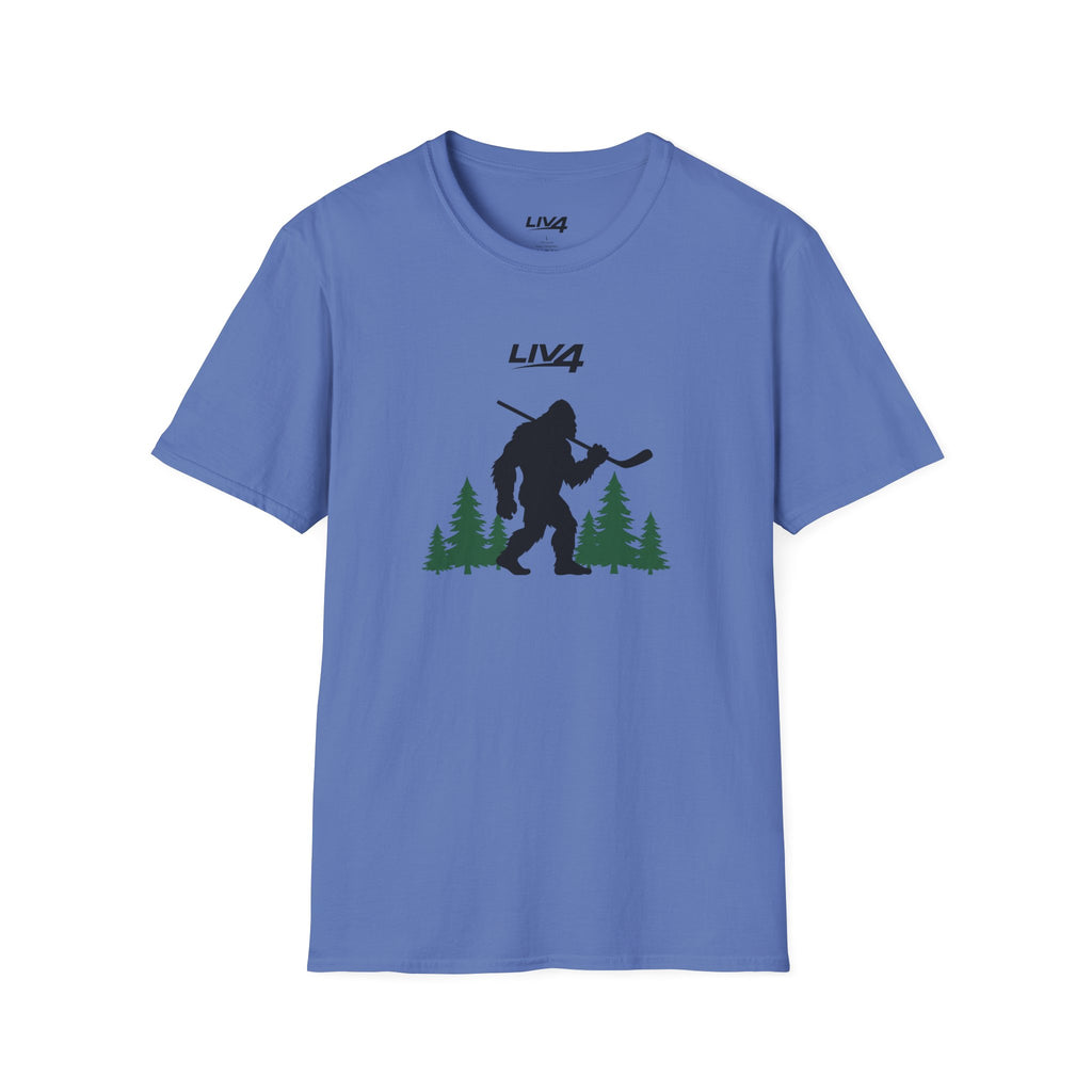 LIV 4 Sasquatch Hockey Unisex Lightweight T-Shirt