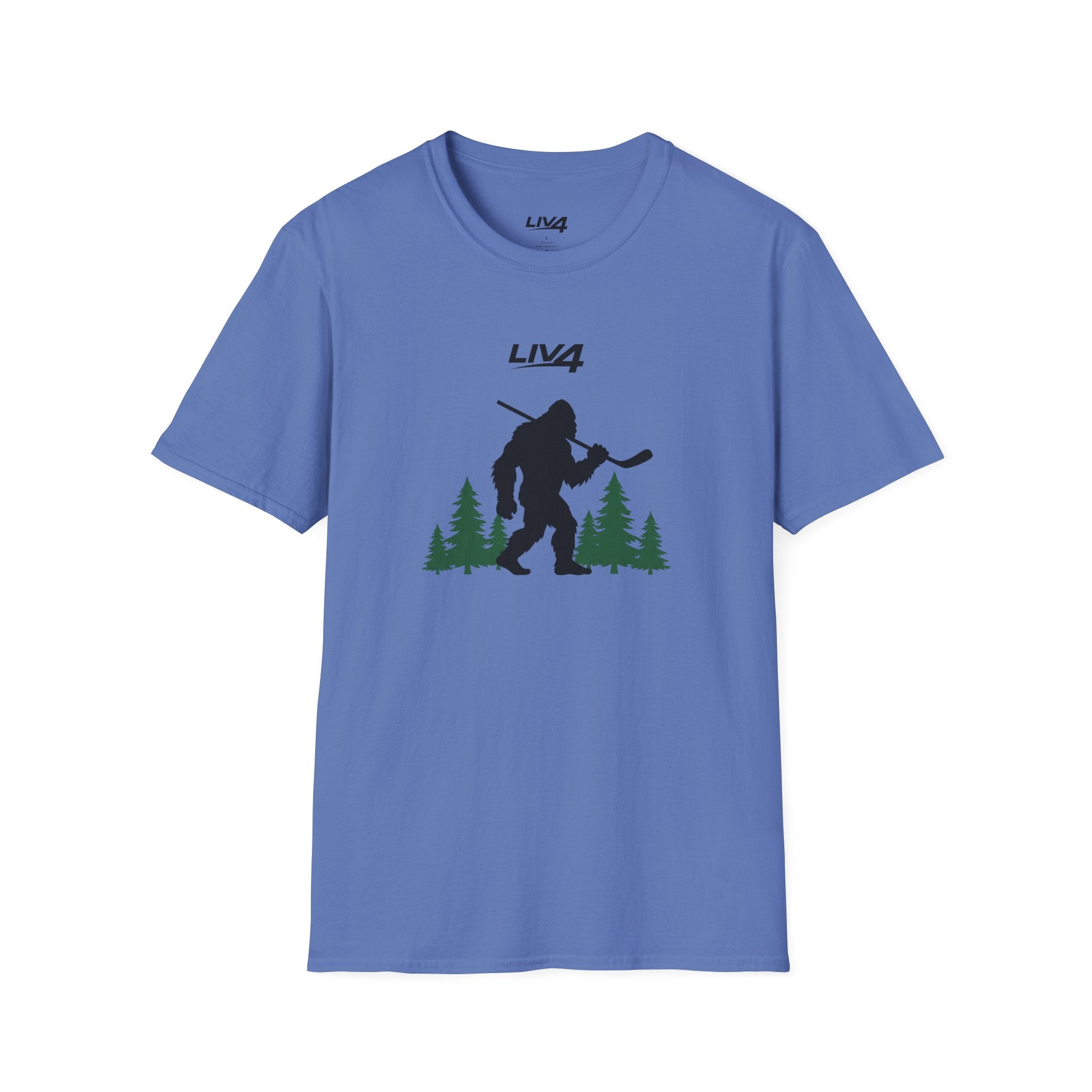 LIV 4 Sasquatch Hockey Unisex Lightweight T-Shirt