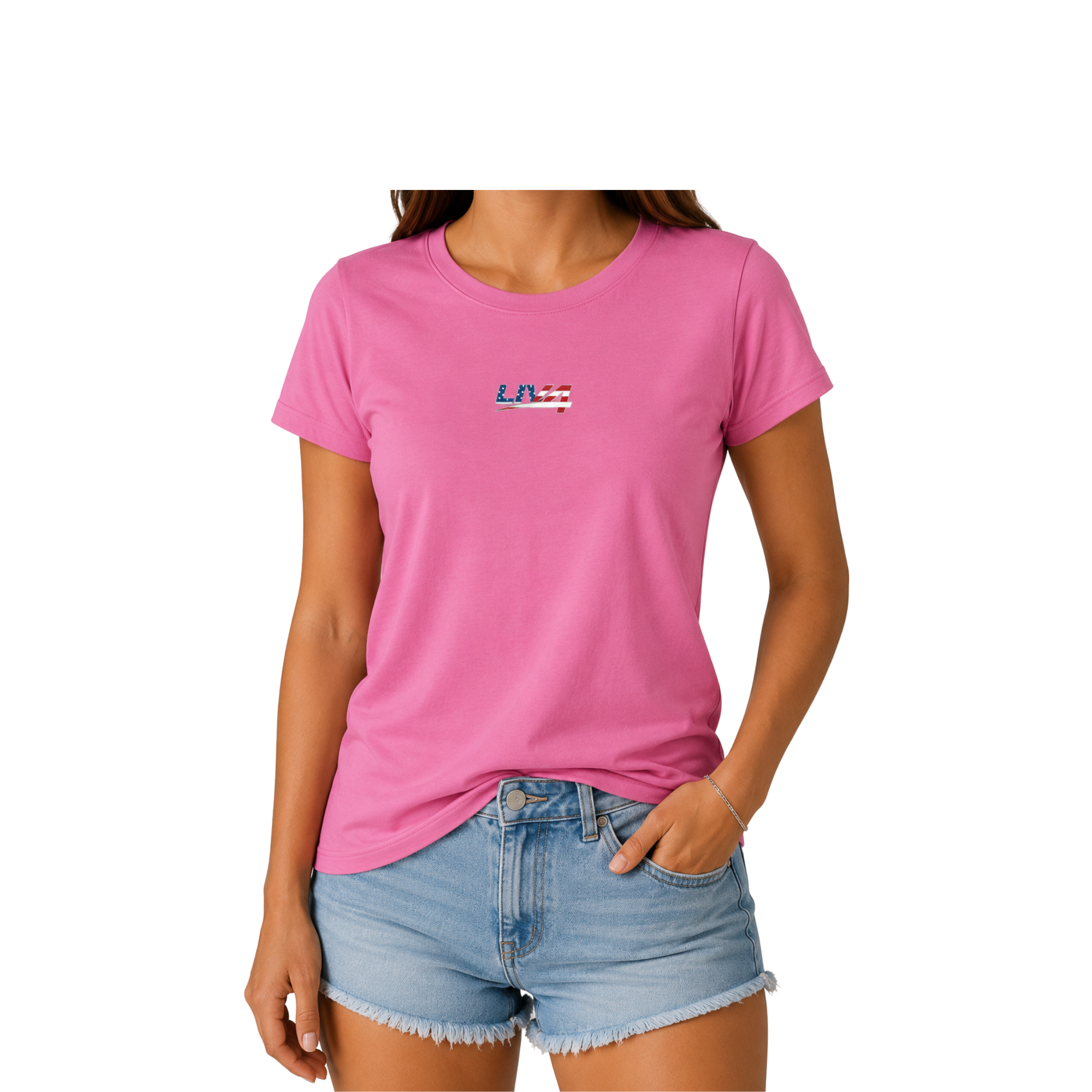 LIV 4 Patriotic Women's Lightweight T-Shirt