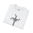 LIV 4 Hockey Cross Unisex Lightweight T-Shirt | Black Letter