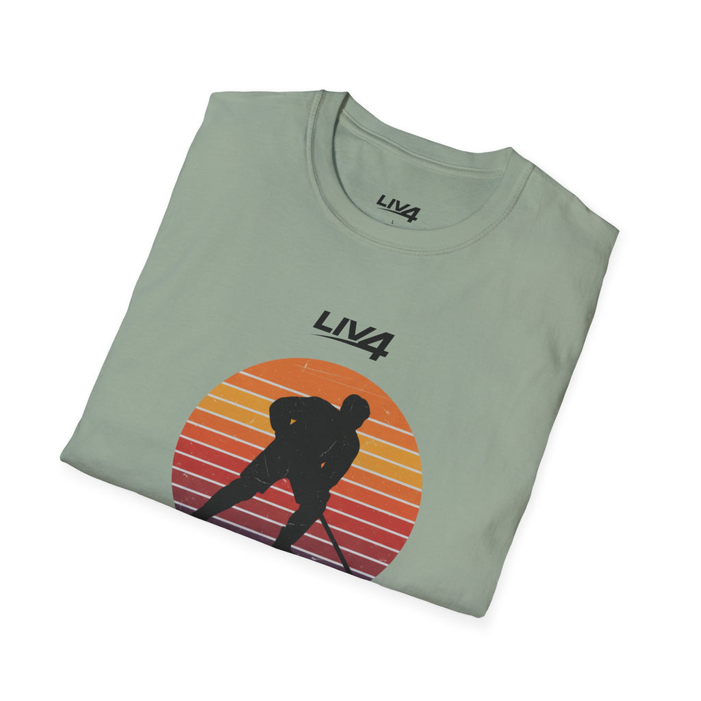 LIV 4 Sunset Hockey Unisex Lightweight T-Shirt