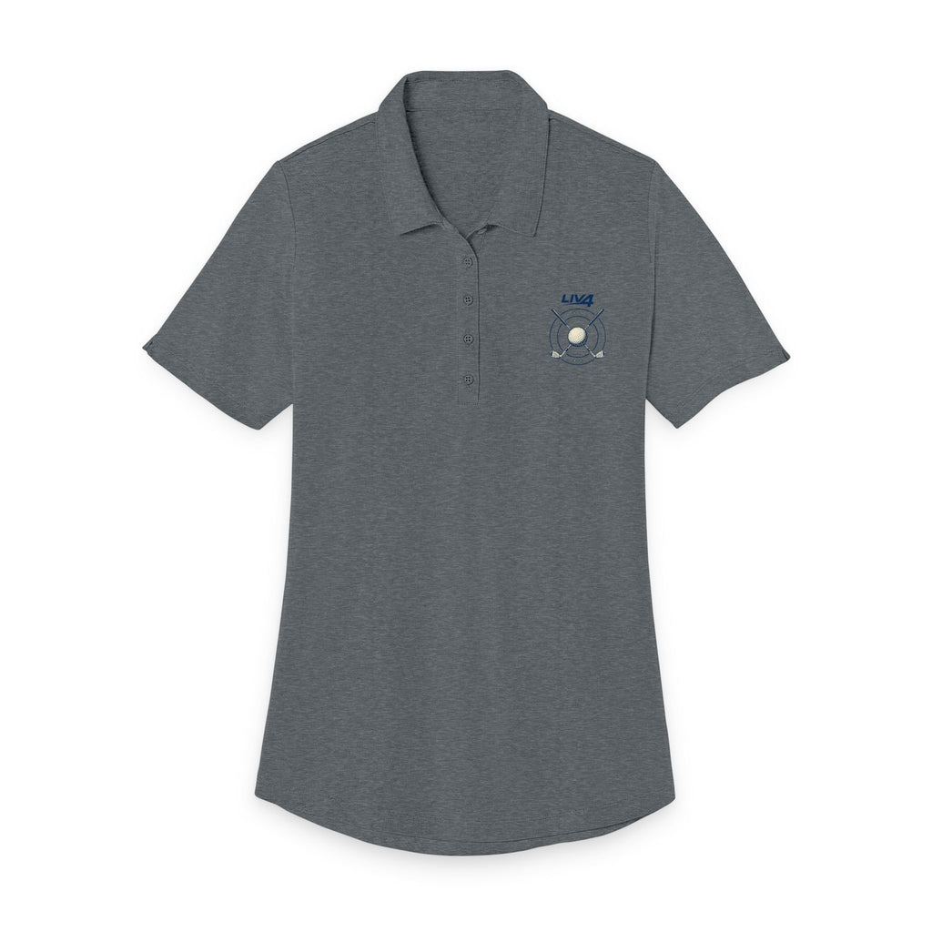 LIV 4 Women's Crossed Golf Clubs Polo