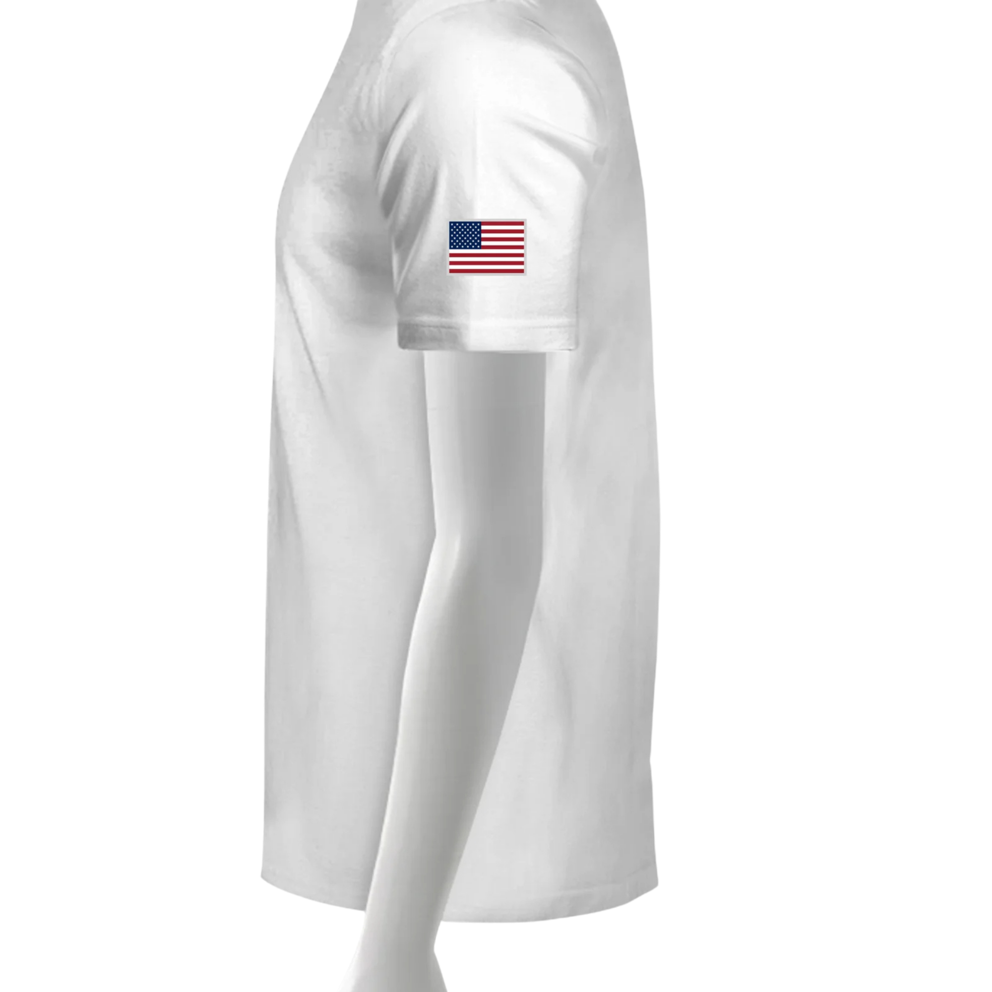 LIV 4 Patriotic and USA Flag - Men's Performance UV Protection Crew Neck T-Shirt