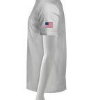 LIV 4 Patriotic and USA Flag - Men's Performance UV Protection Crew Neck T-Shirt