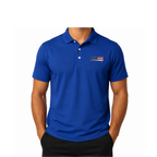 LIV 4 Patriotic Embroidered Men's Performance Polo | Lightweight UPF 50