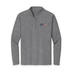 LIV 4 Embroidered Patriotic Men's Performance Lightweight Quarter-Zip | UPF 50