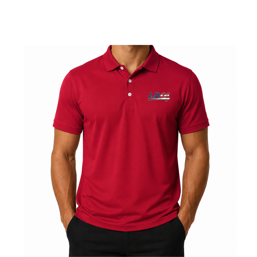LIV 4 Patriotic Embroidered Men's Performance Polo | Lightweight UPF 50