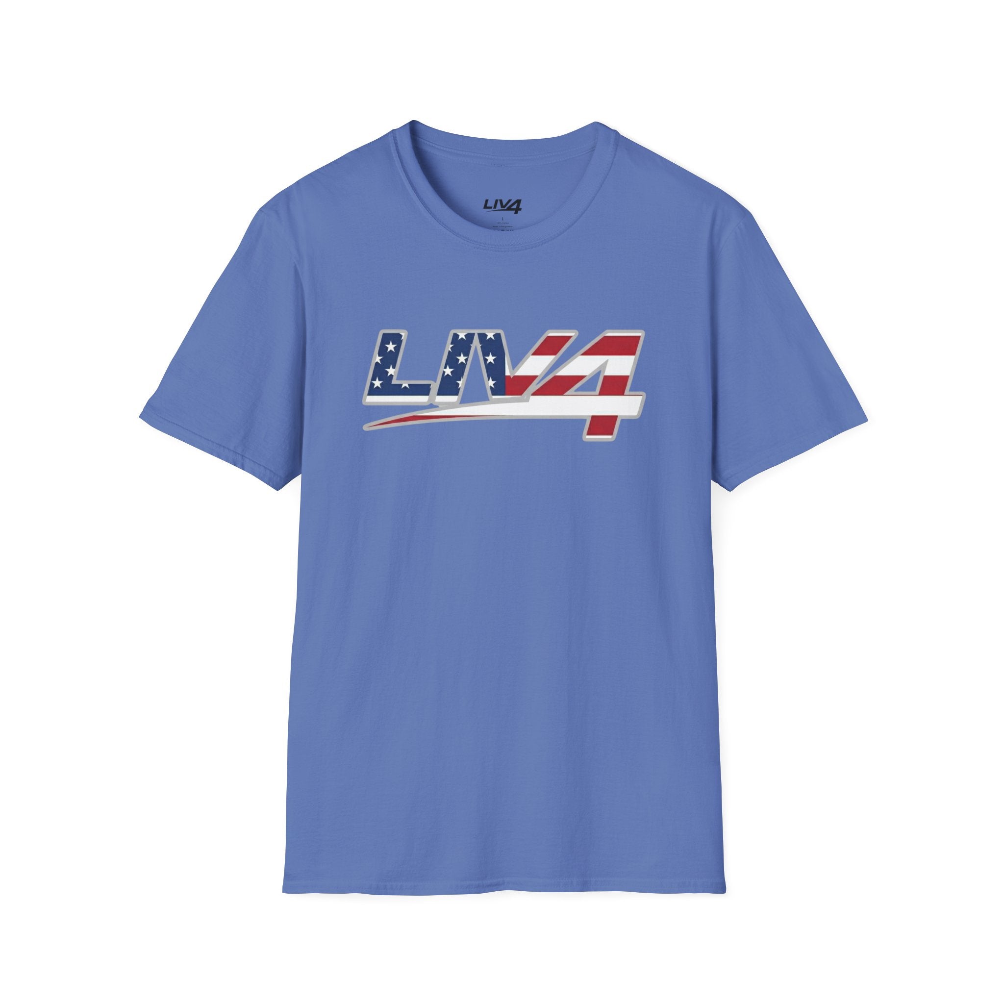 LIV 4 Patriotic Unisex Lightweight T-Shirt