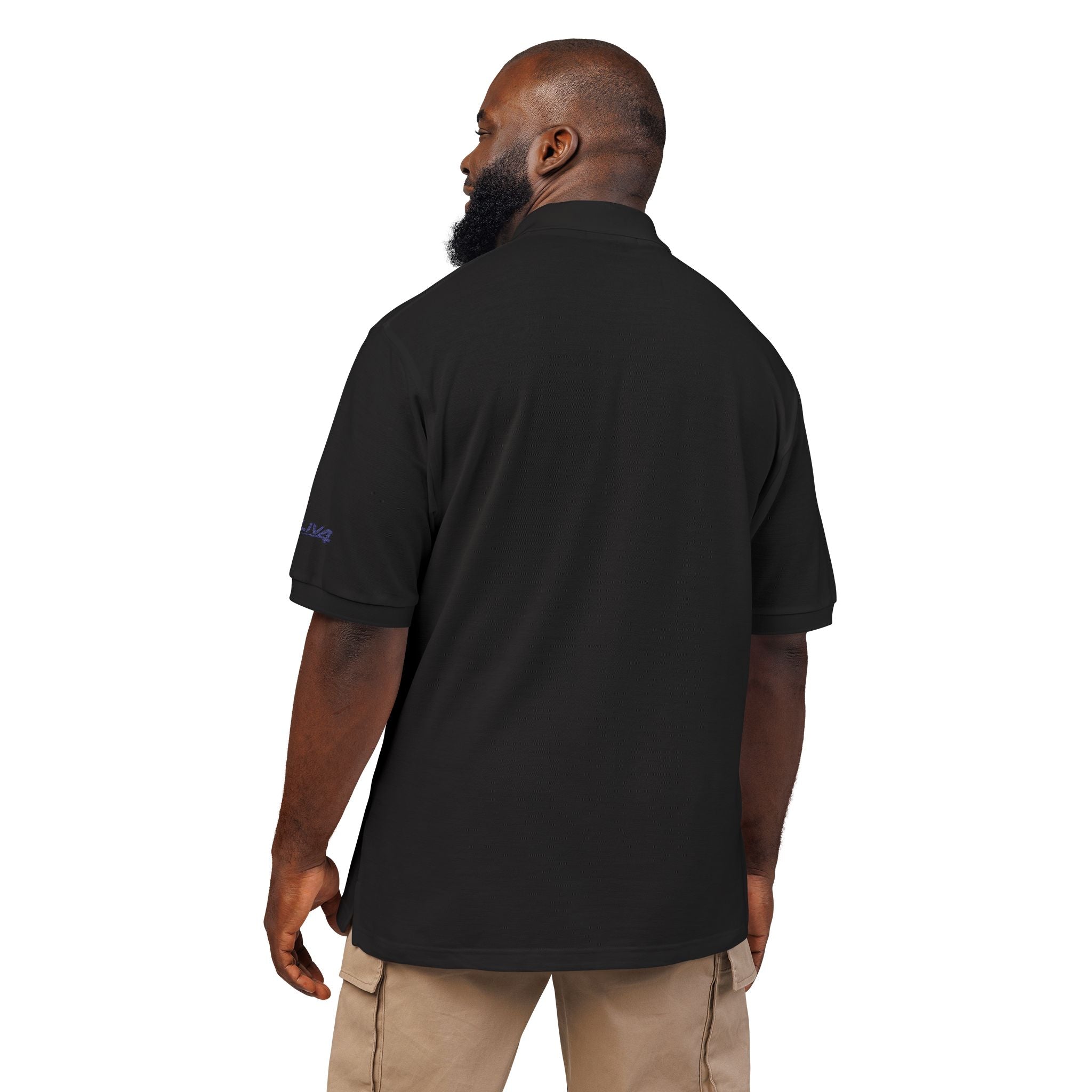 LIV 4 American Golf USA Embroidered Premium Polo | Relaxed Fit