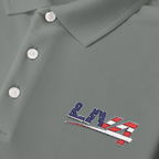 LIV 4 Patriotic Embroidered Men's Performance Polo | Lightweight UPF 50