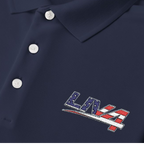 LIV 4 Patriotic Embroidered Men's Performance Polo | Lightweight UPF 50