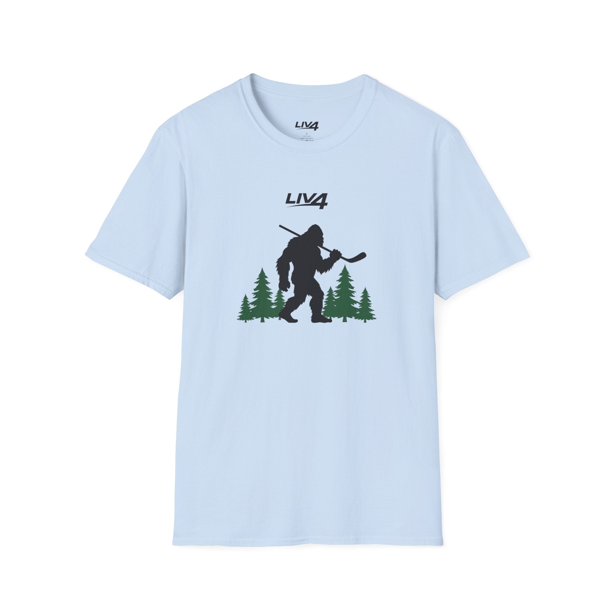 LIV 4 Sasquatch Hockey Unisex Lightweight T-Shirt
