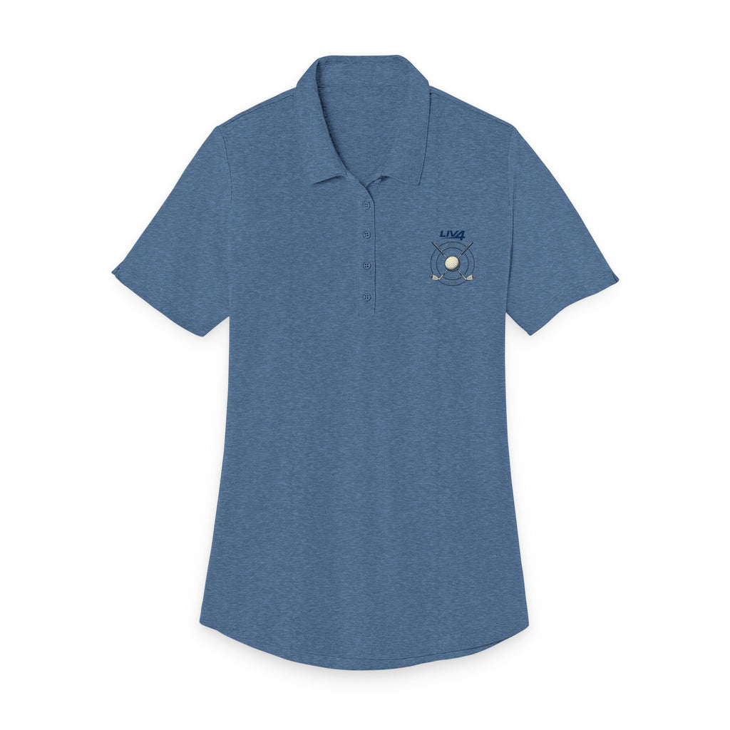 LIV 4 Women's Crossed Golf Clubs Polo