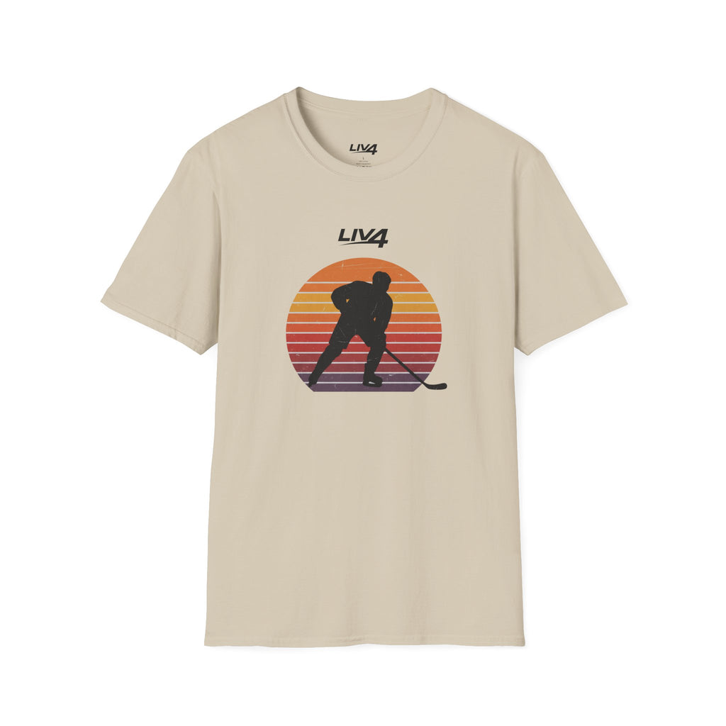 LIV 4 Sunset Hockey Unisex Lightweight T-Shirt