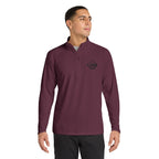 LIV 4 Soccer Embroidered Men's Performance Lightweight Quarter-Zip | Moisture Wicking