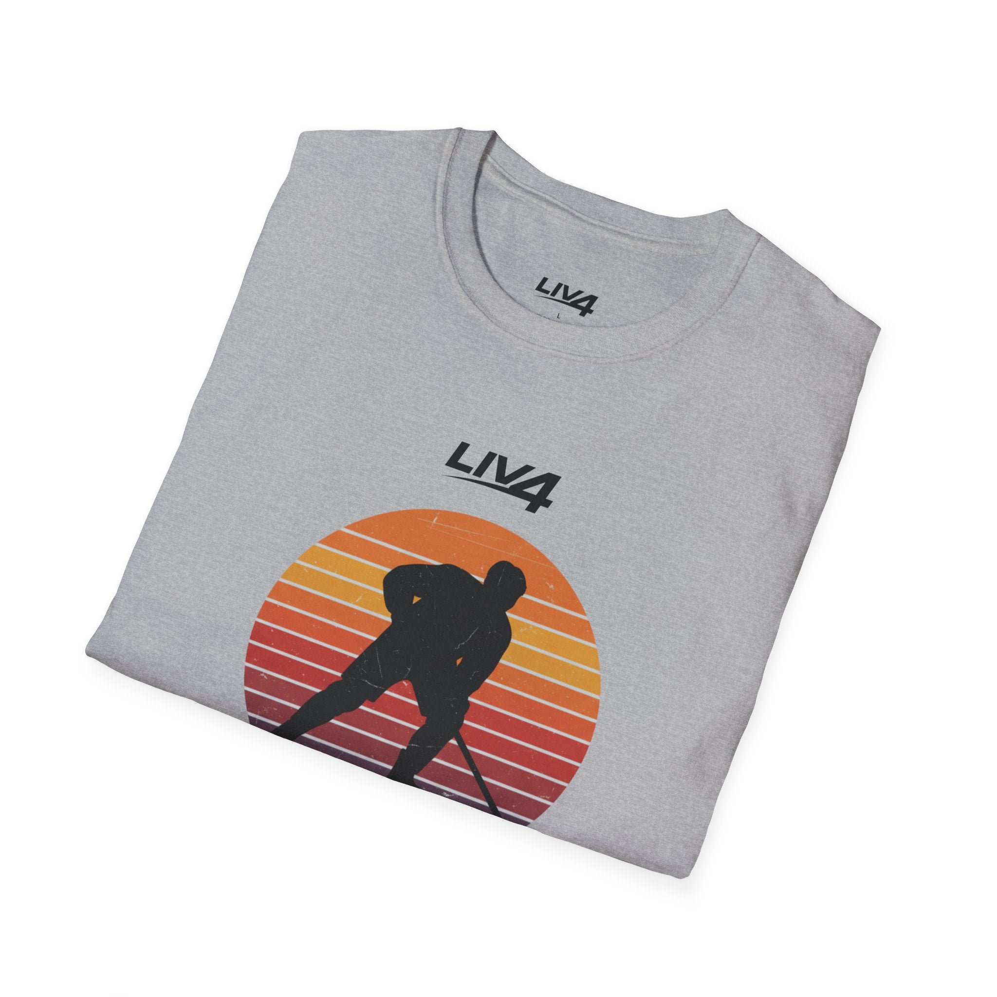 LIV 4 Sunset Hockey Unisex Lightweight T-Shirt