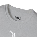 LIV 4 Hockey Cross Unisex Lightweight T-Shirt | White Letter