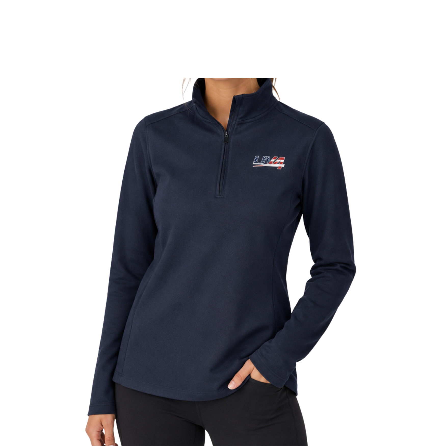LIV 4 Patriotic Women's Lightweight Quarter-Zip