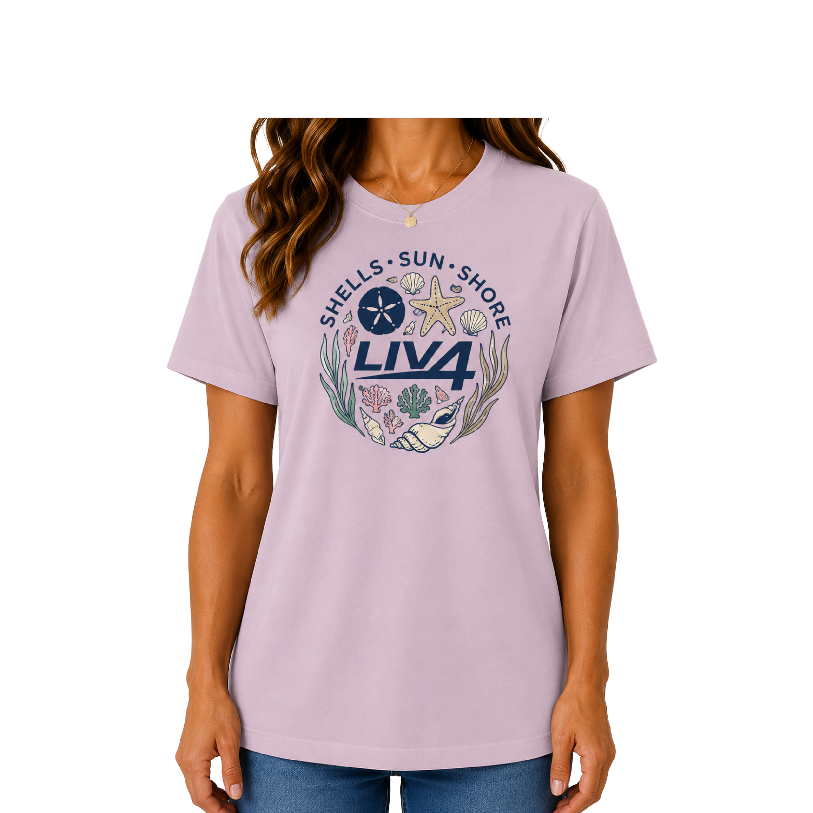 LIV 4 Shells Sun Shore - Women's Relaxed T-Shirt