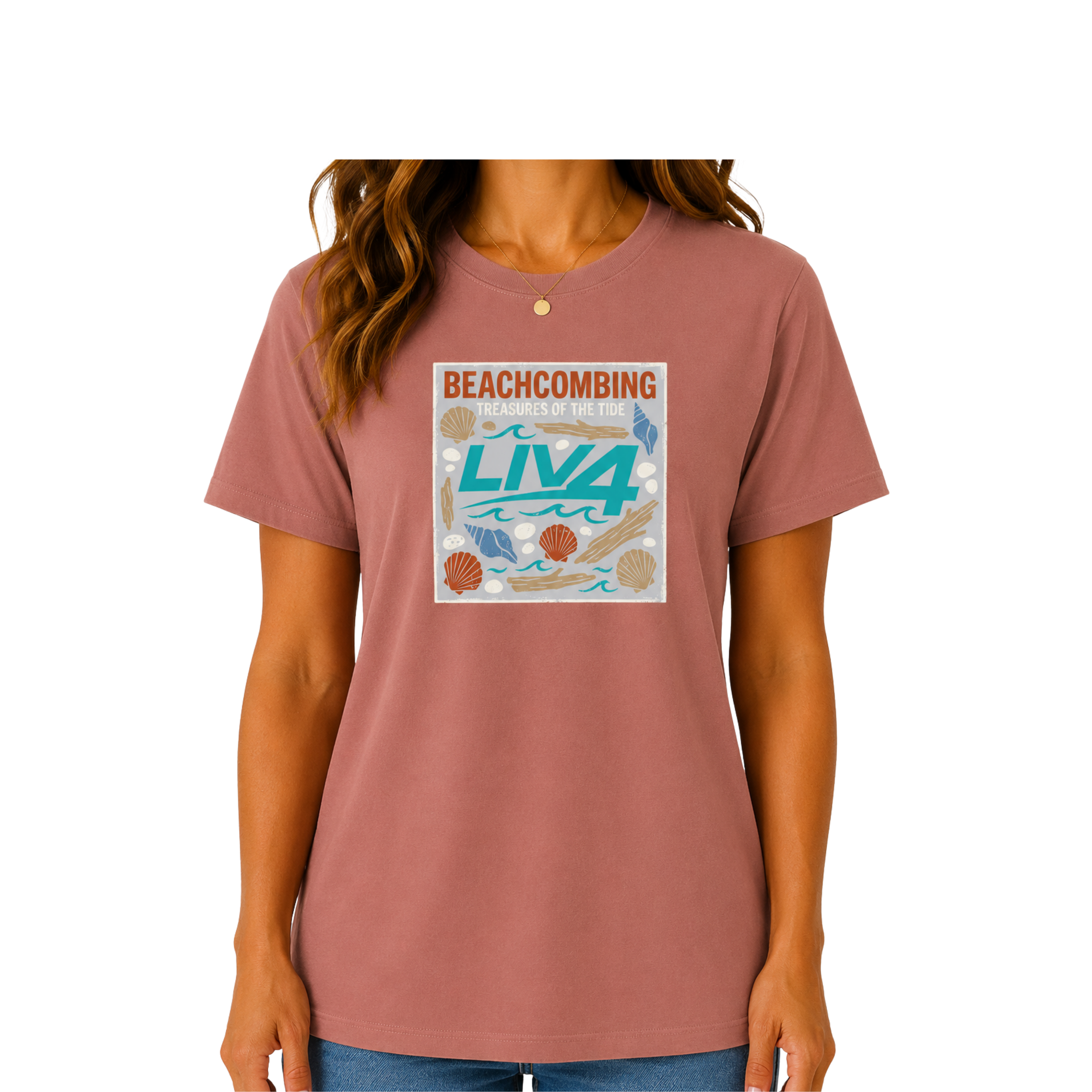 LIV 4 Beachcombing - Women's Relaxed T-Shirt