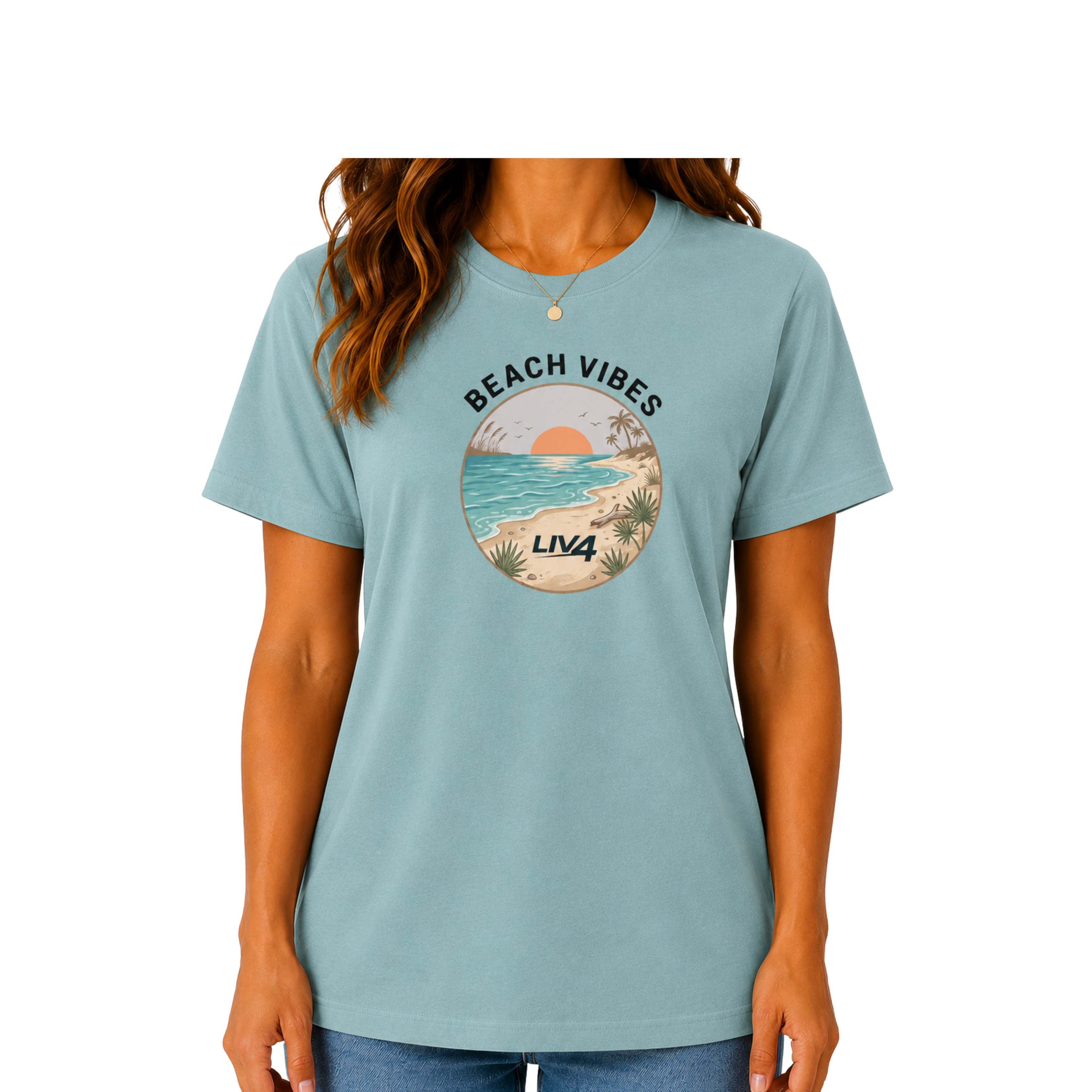 LIV 4 Beach Vibes - Women's Relaxed T-Shirt