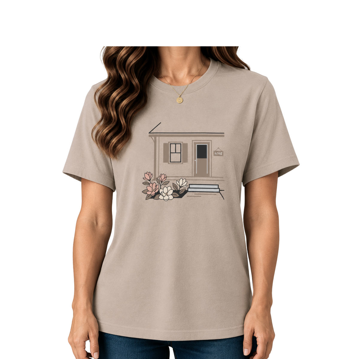 LIV 4 Magnolia Porch - Women's Relaxed T-Shirt