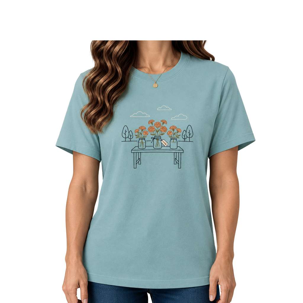 LIV 4 Marigold Market - Women's Relaxed T-Shirt