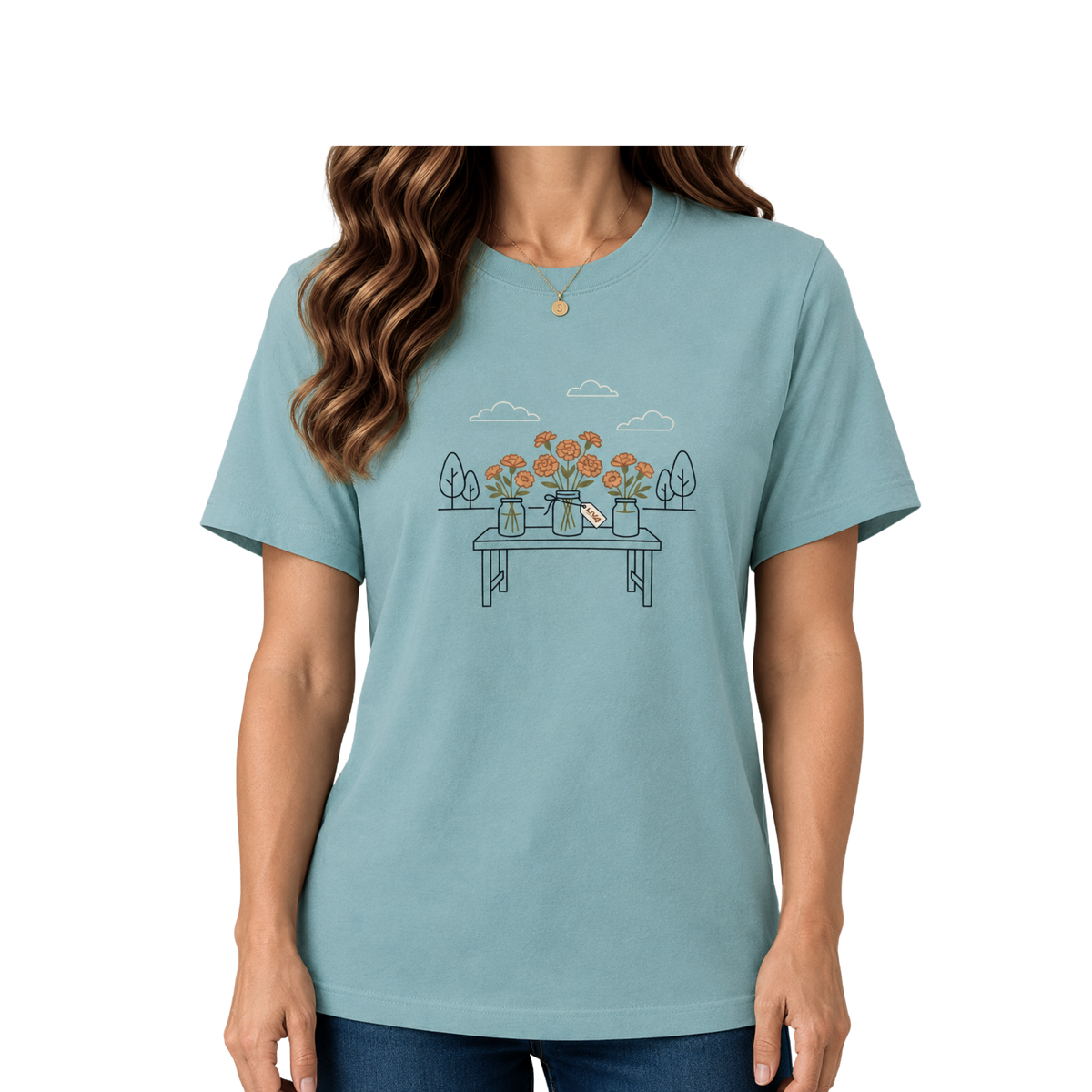 LIV 4 Marigold Market - Women's Relaxed T-Shirt