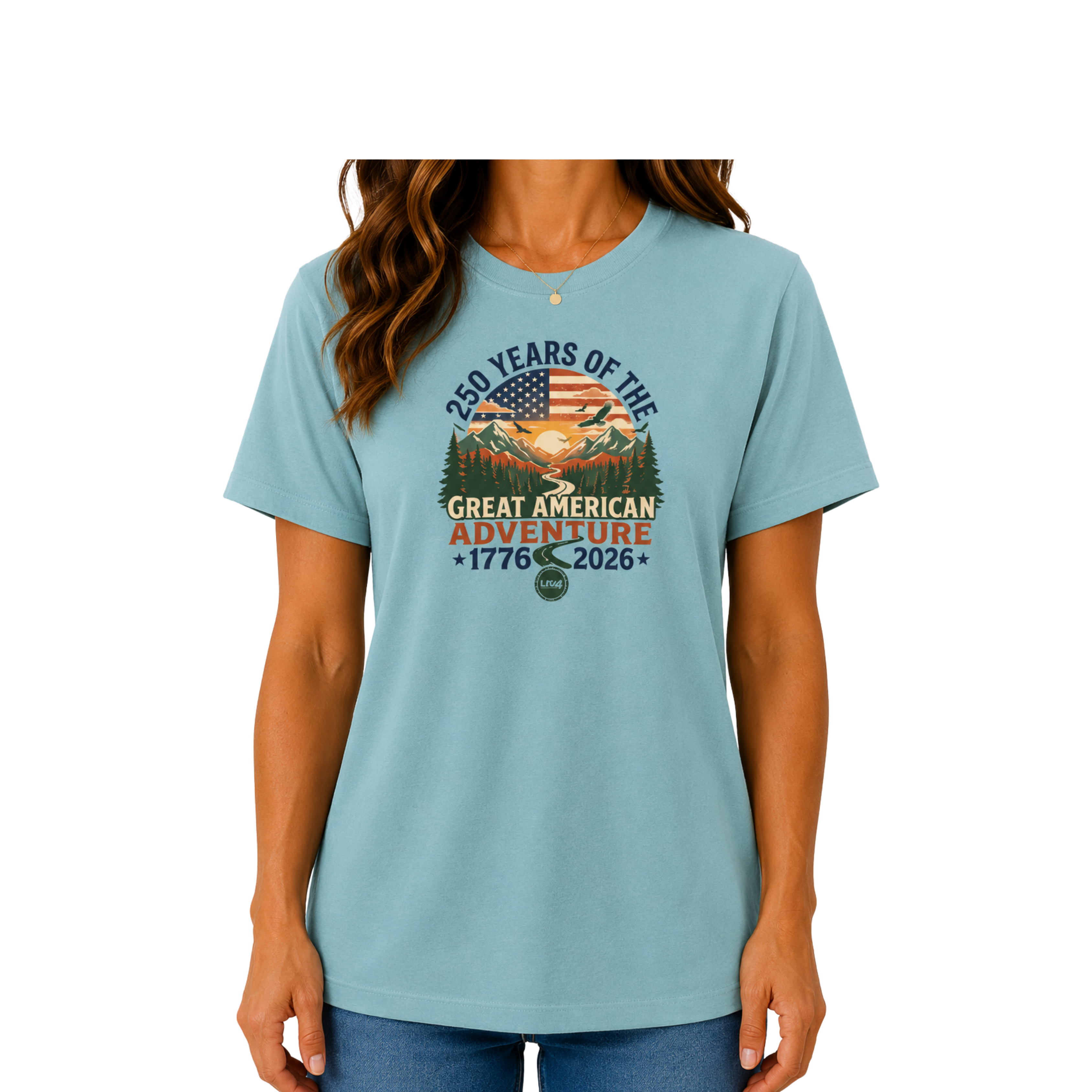 LIV 4 250 Years Great American Adventure - Women's Relaxed T-Shirt