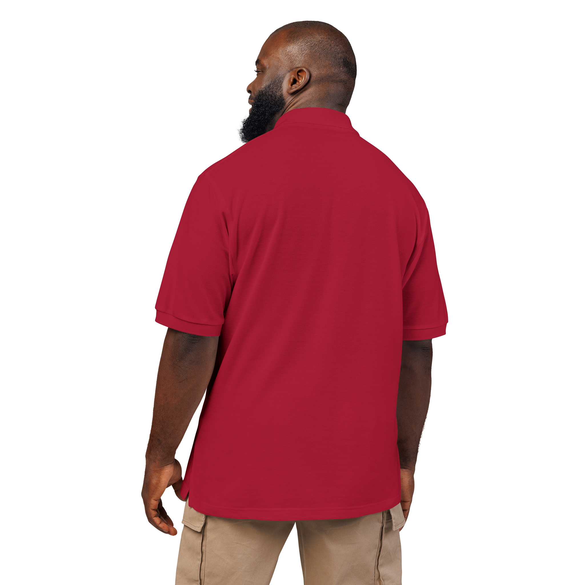 LIV 4 Patriotic Embroidered Premium Polo | Relaxed Fit