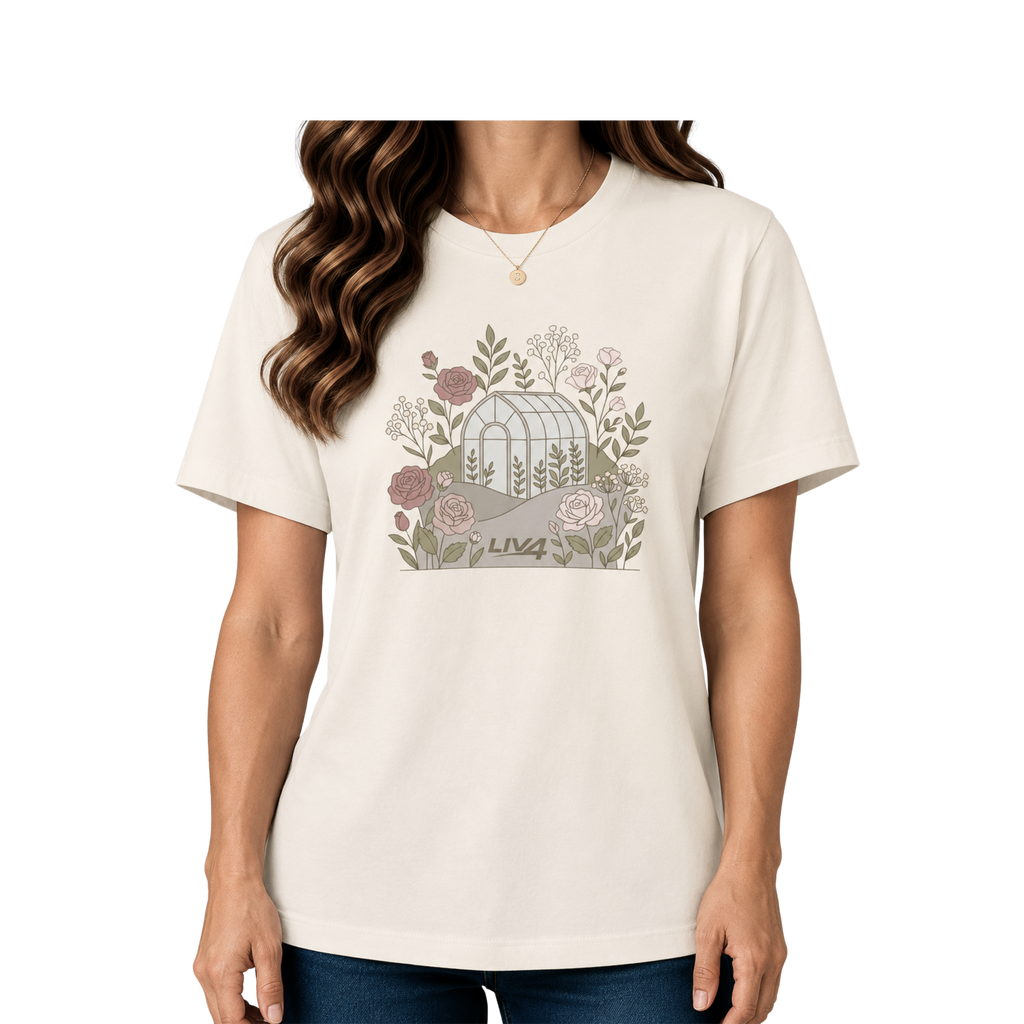 LIV 4 Rose Garden - Women's Relaxed T-Shirt