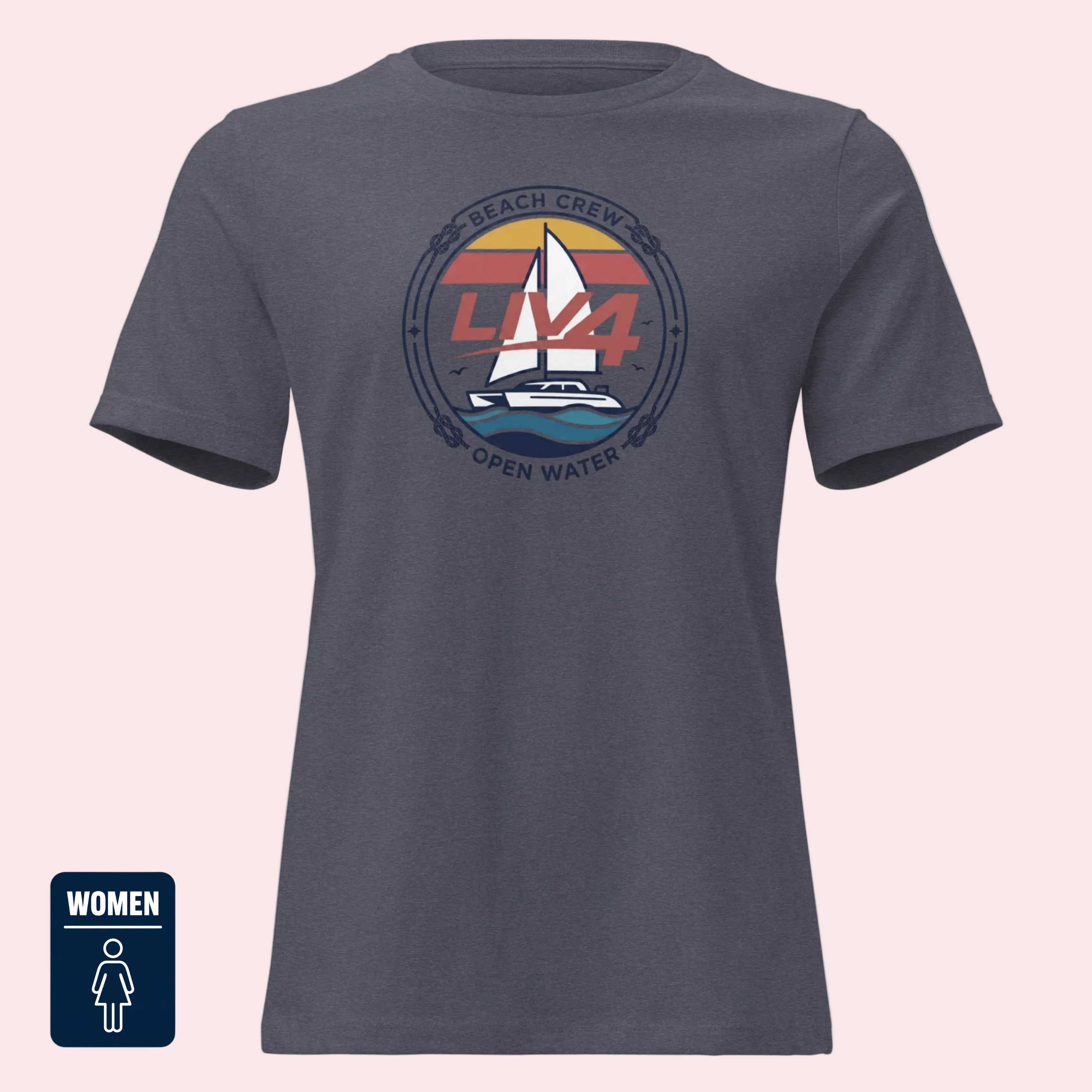LIV 4 Open Water - Women's Relaxed T-Shirt