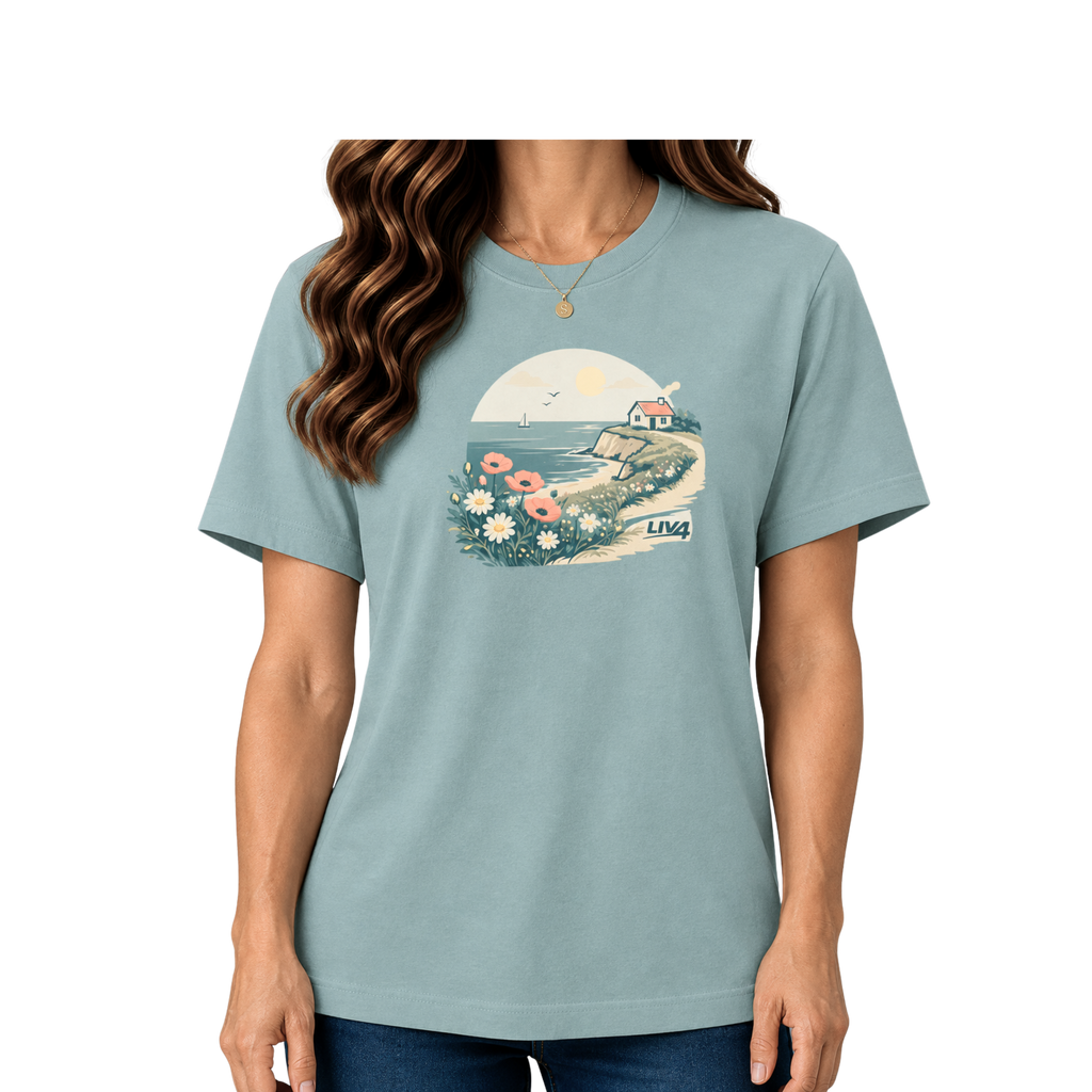 LIV 4 Wildflower Coast - Women's Relaxed T-Shirt