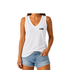 LIV 4 Baseball Women's V-Neck Tank | Moisture Wicking