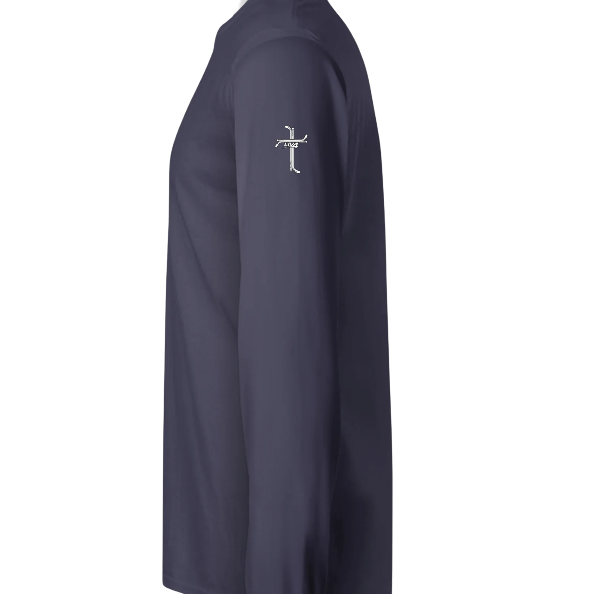LIV 4 Hockey Cross Unisex Long Sleeve Hooded Pullover