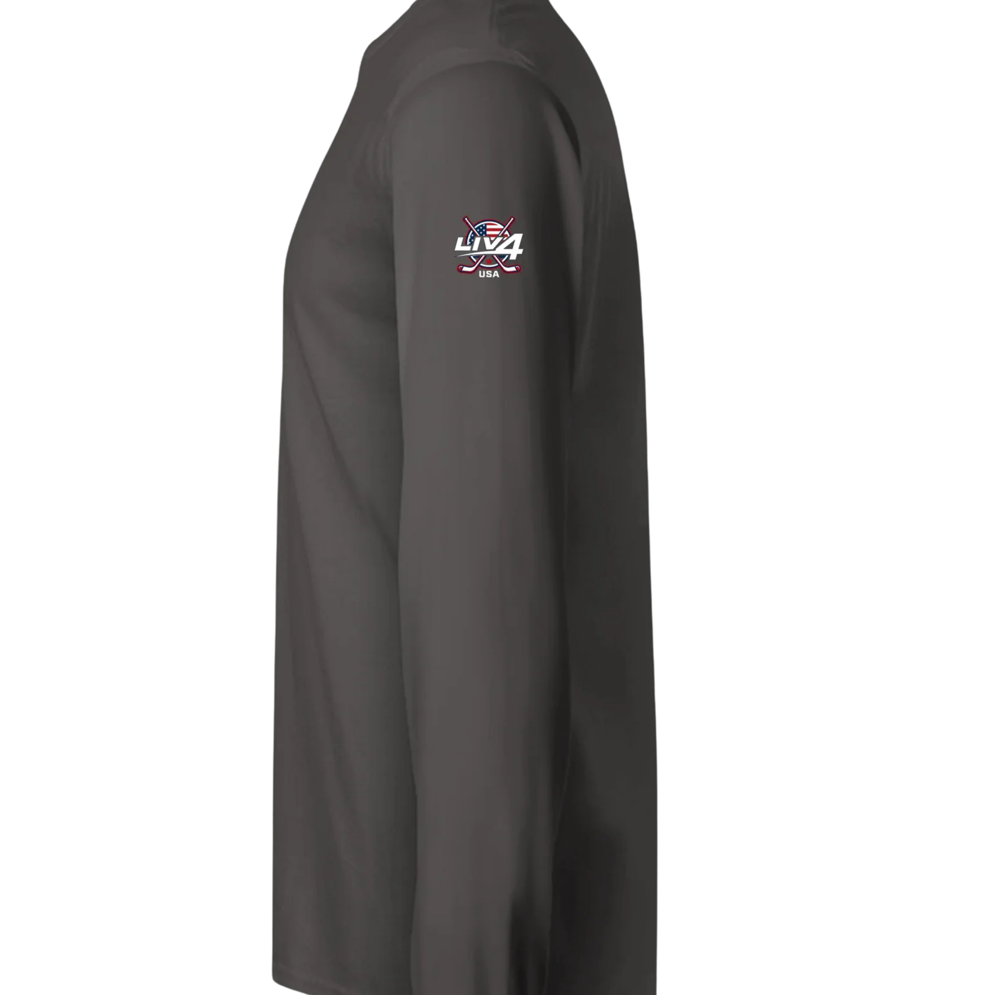 LIV 4 Hockey USA Unisex Long Sleeve Hooded Pullover