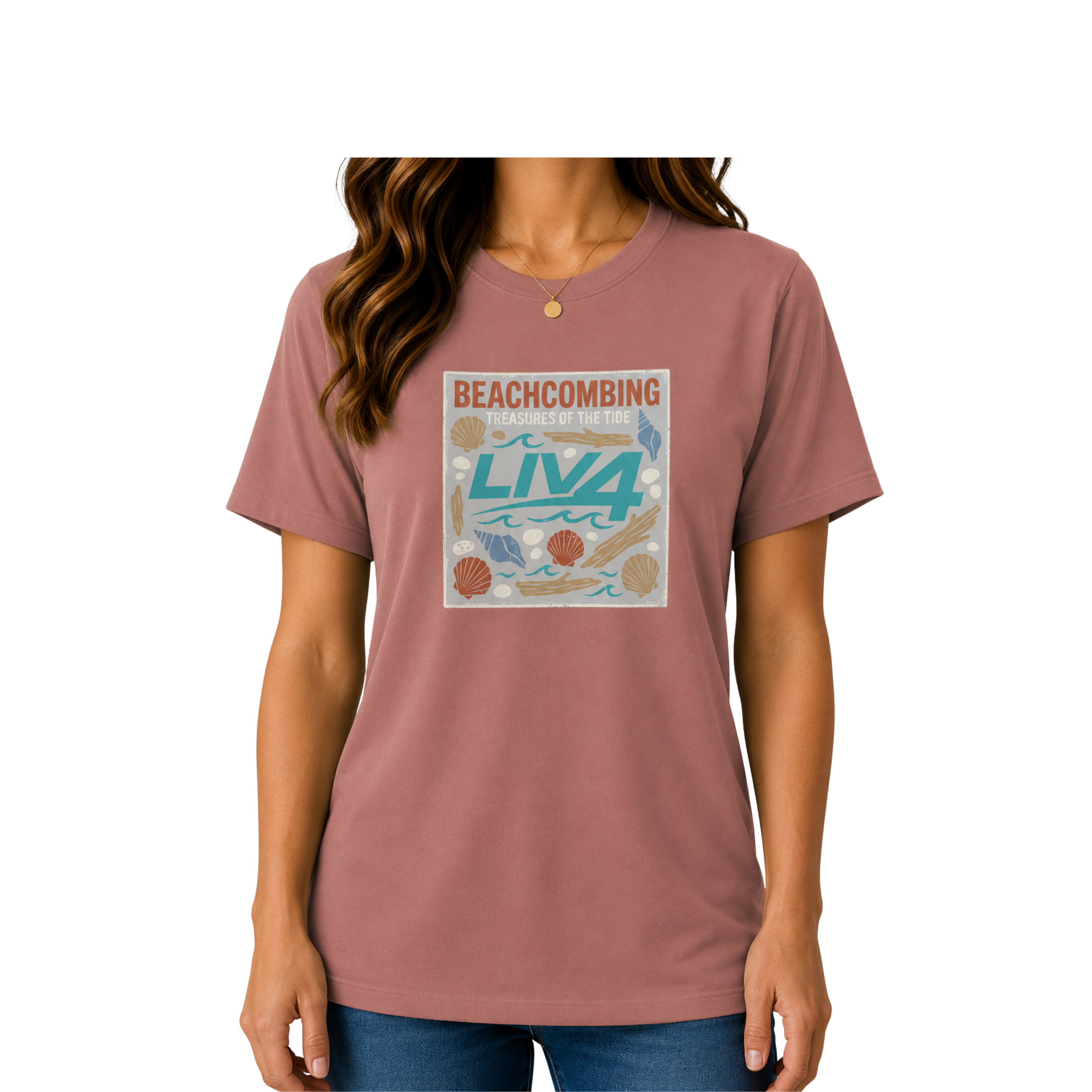 LIV 4 Beachcombing - Women's Relaxed T-Shirt