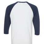 WHITE/NAVY - 3200 - BACK