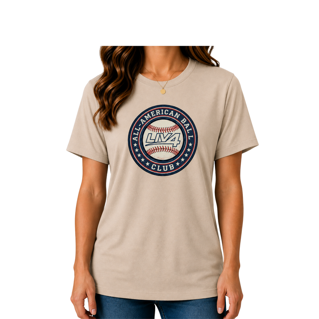 LIV 4 All American Ball Club - Women's Relaxed T-Shirt