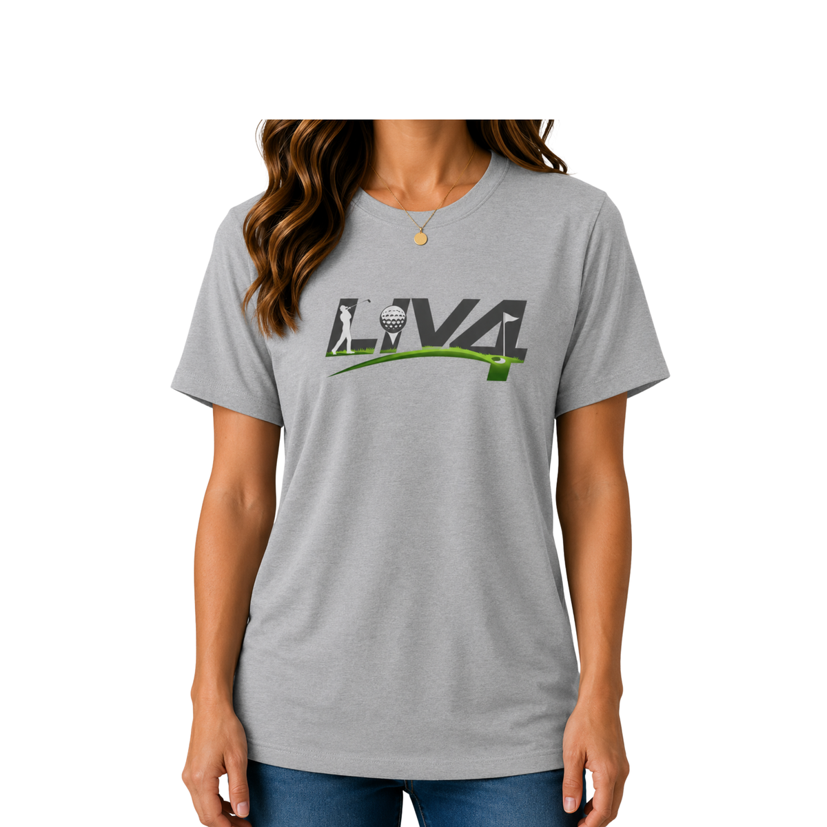 LIV 4 Golf Course - Women's Relaxed T-Shirt