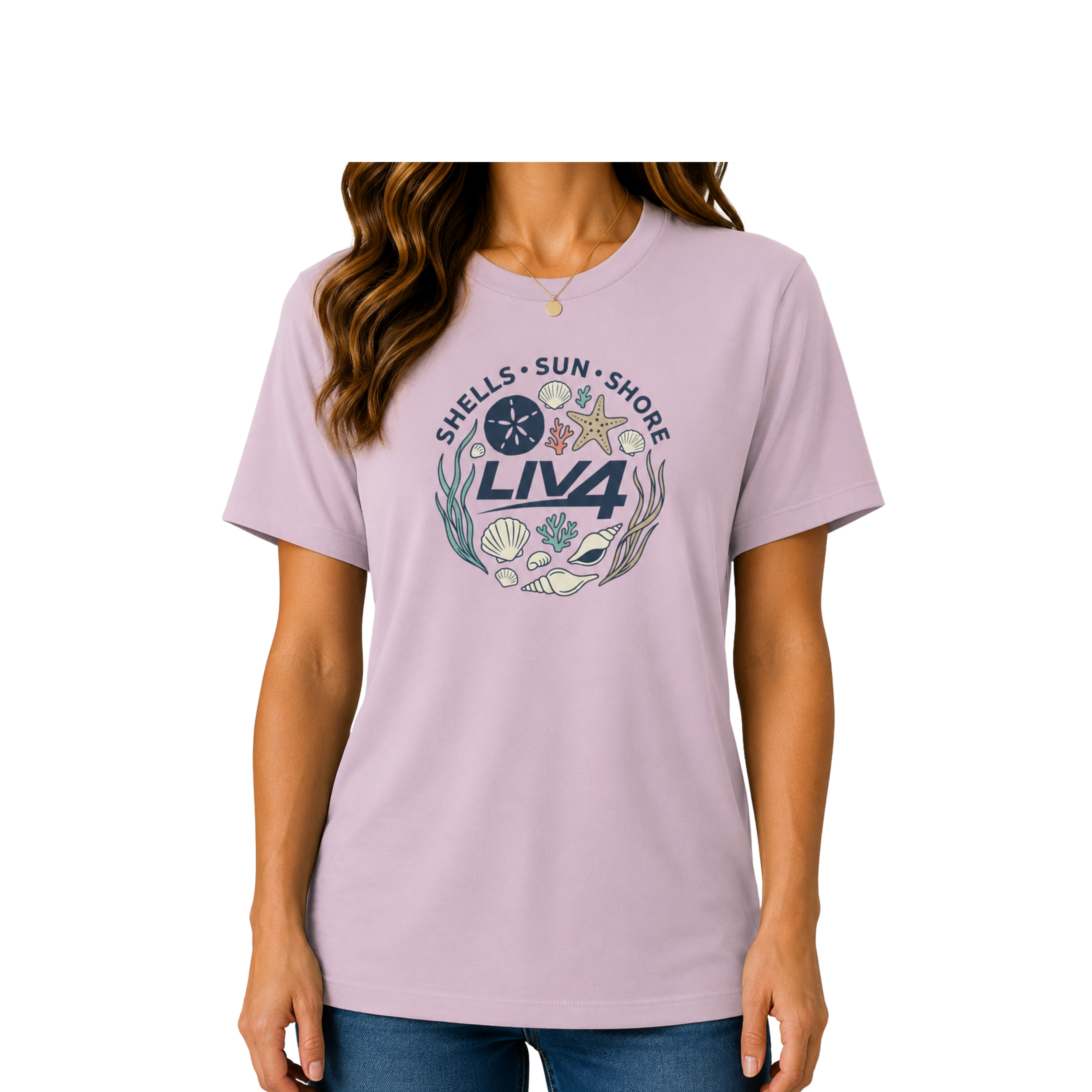 LIV 4 Shells Sun Shore - Women's Relaxed T-Shirt