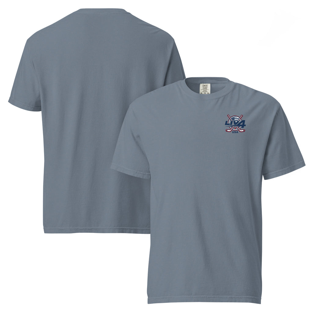 LIV 4 Hockey USA Unisex Soft Heavyweight T-Shirt