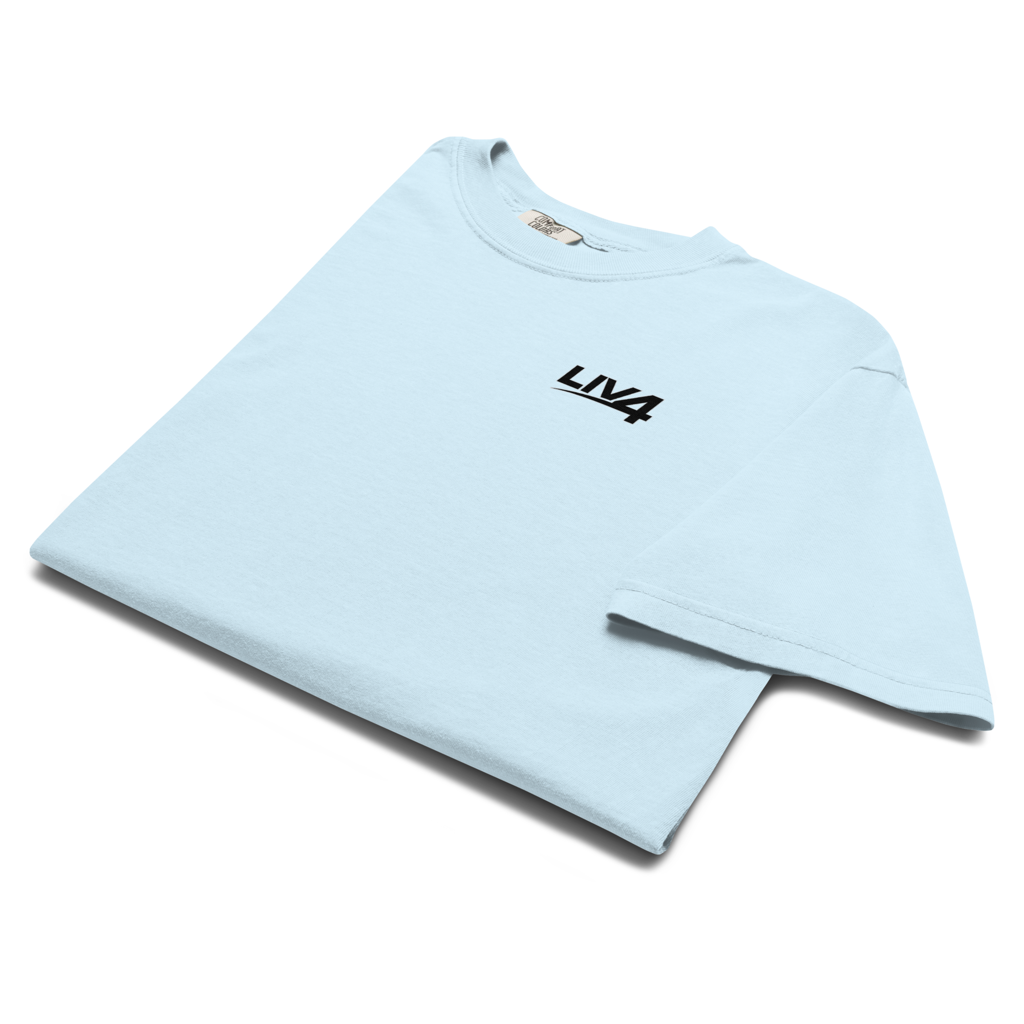 LIV 4 Unisex Soft Heavyweight T-Shirt | Black Logo