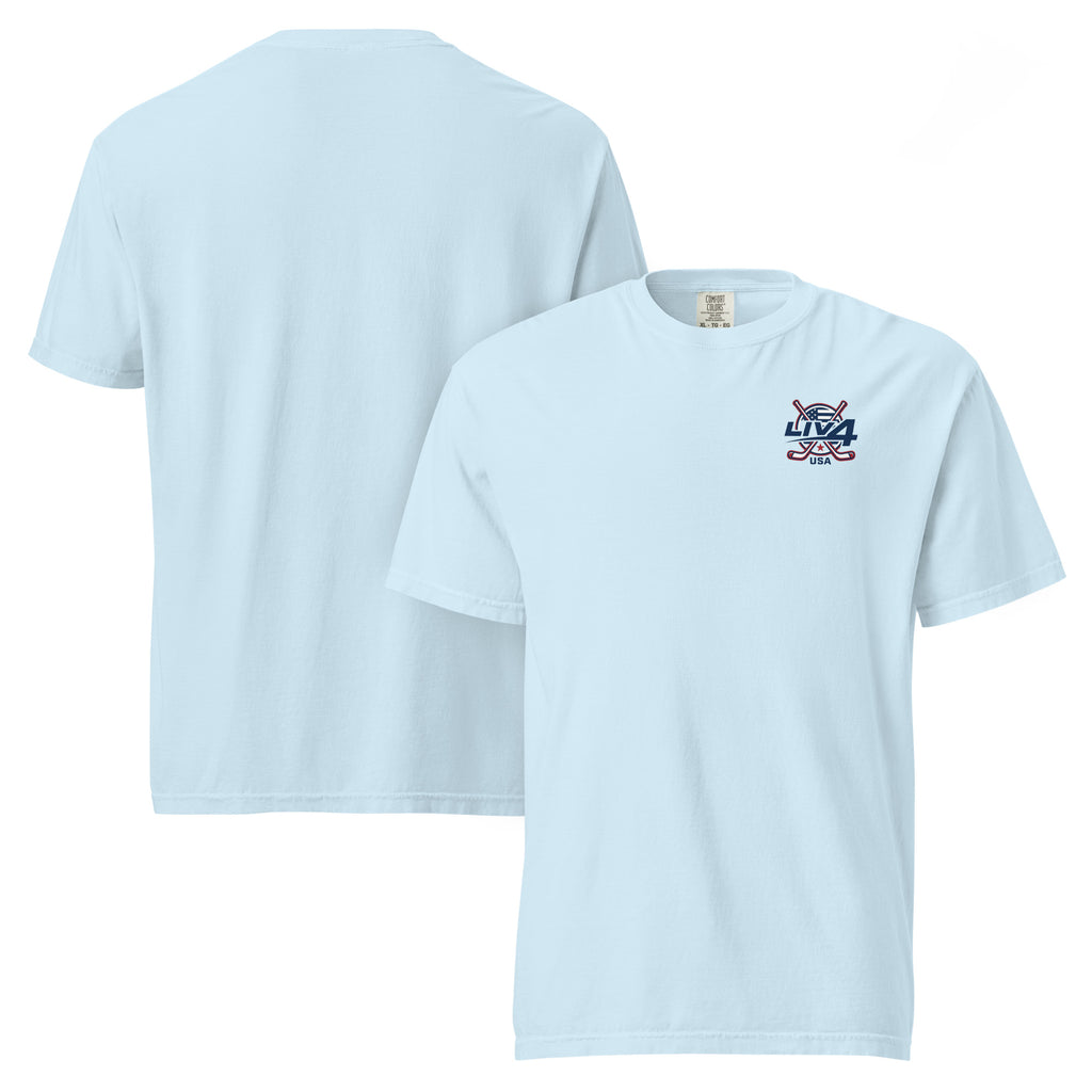 LIV 4 Hockey USA Unisex Soft Heavyweight T-Shirt