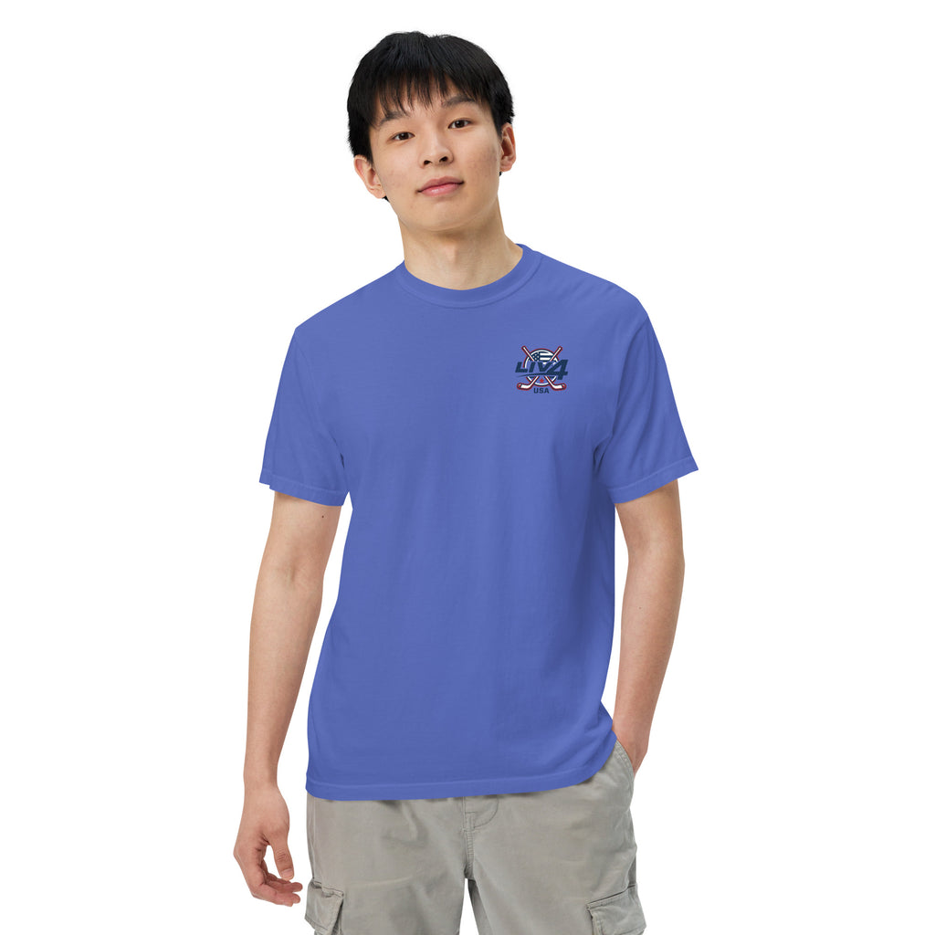 LIV 4 Hockey USA Unisex Soft Heavyweight T-Shirt