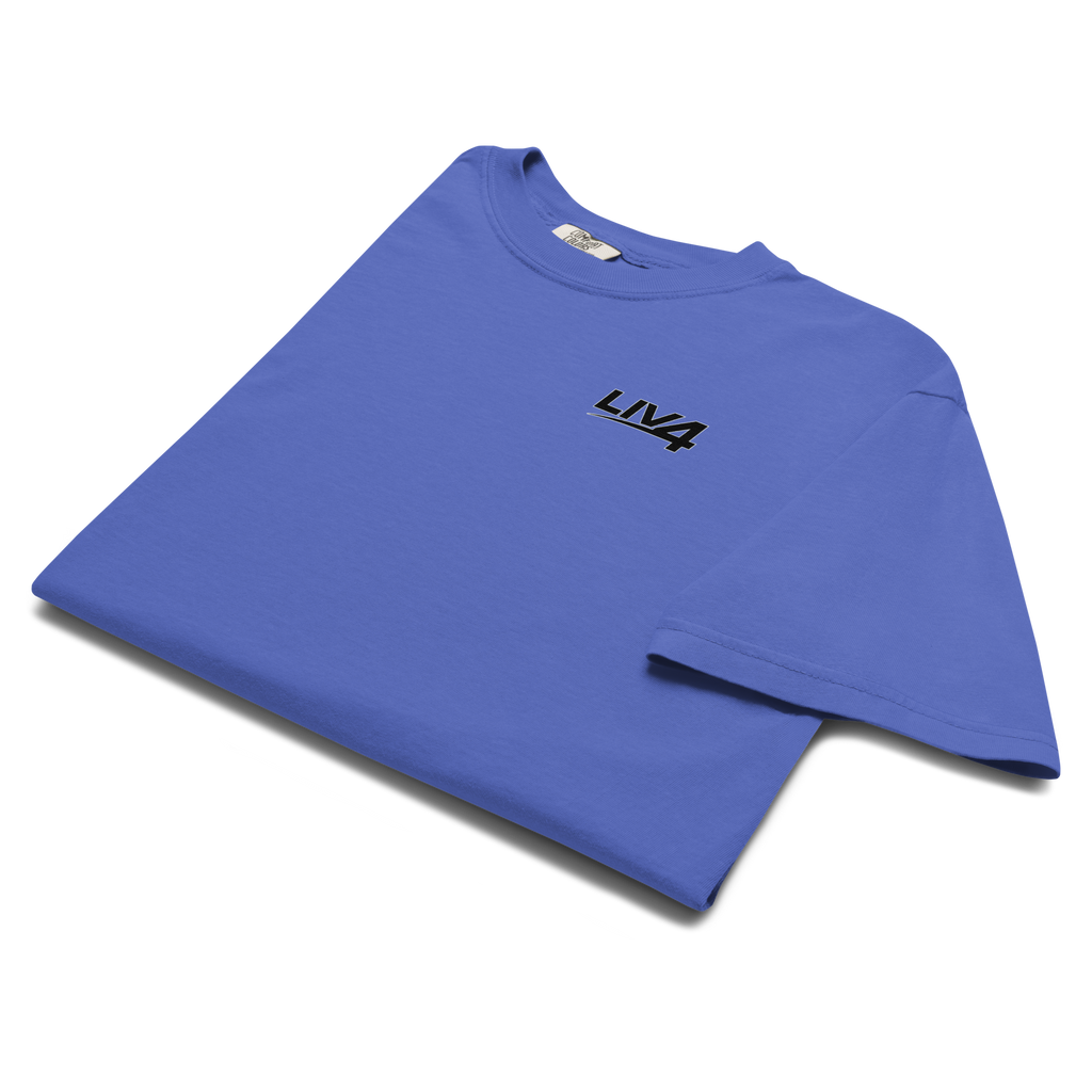 LIV 4 Unisex Soft Heavyweight T-Shirt | Black Logo