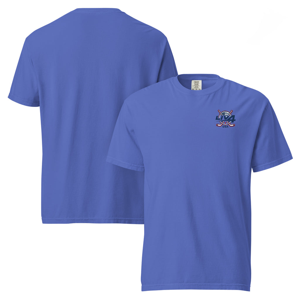 LIV 4 Hockey USA Unisex Soft Heavyweight T-Shirt