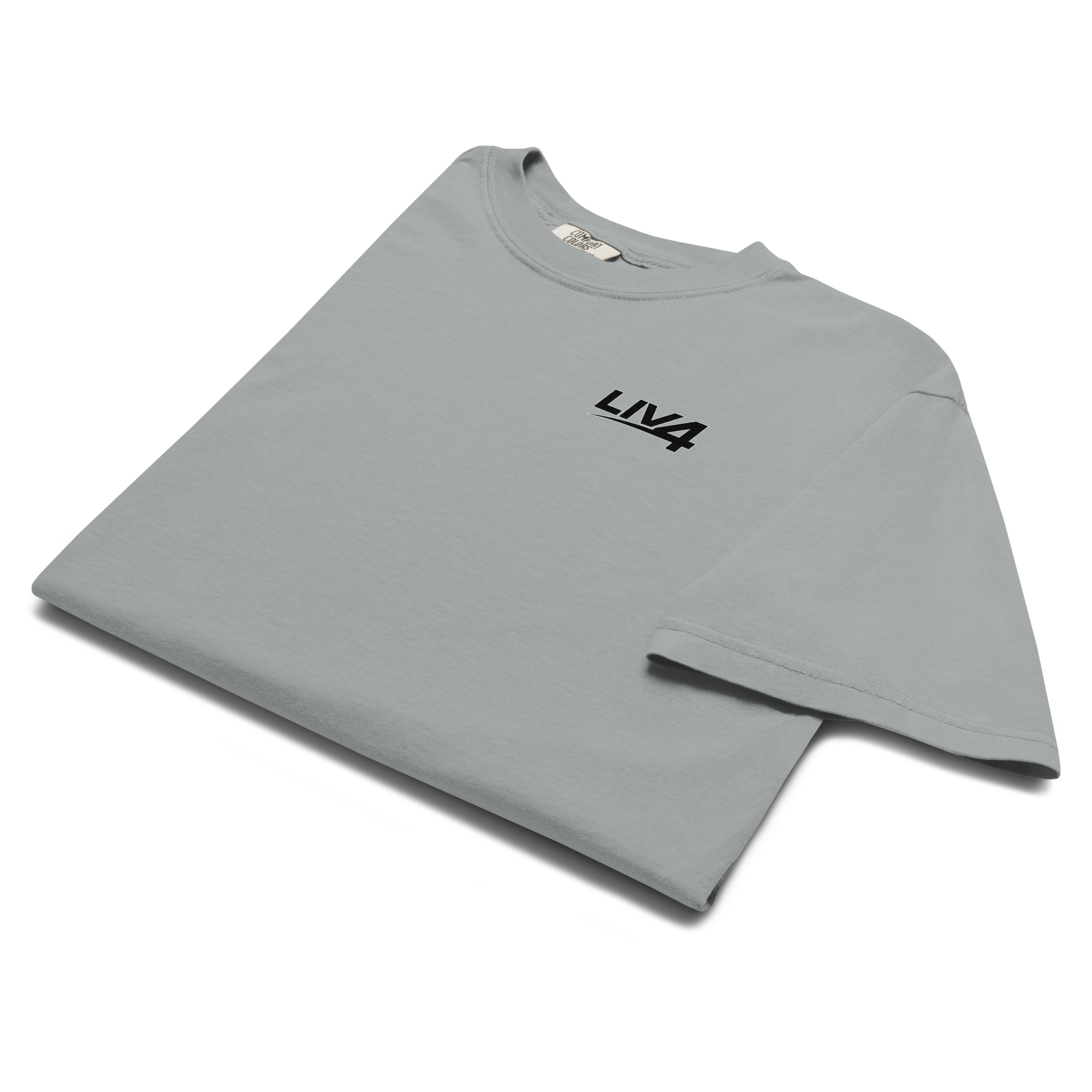 LIV 4 Unisex Soft Heavyweight T-Shirt | Black Logo