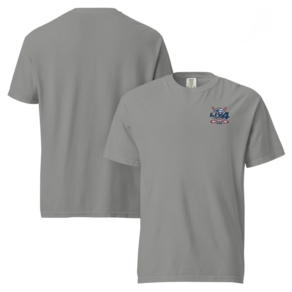 LIV 4 Hockey USA Unisex Soft Heavyweight T-Shirt